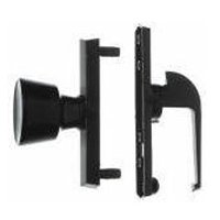 DOOR LATCH TULIP/KNOB BLACK