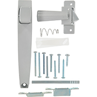 DOOR LATCH PUSH BUTTON ALUM