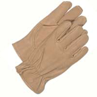 GLOVE GRAIN PIGSKIN LTHR MED