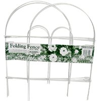 777009 18X10 WHT FOLDING FENCE