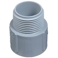 2 1/2"  MALE ADPT GRAY PVC CONDT