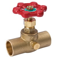 Southland 105-604NL Stop and Waste Valve, 3/4 in Connection, Compression,