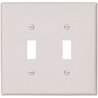 COO-2149WBOX WALL PLATE 2G TGL W