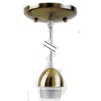 FIXTURE PENDANT 1LT ANTBRZ MED