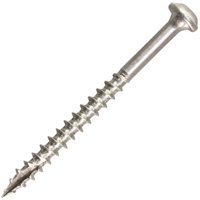 Ss Screws 2-1/2in Coarse 50ct