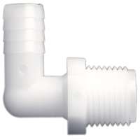 ELBOW NYLON 1/2BARB X 1/2MPT