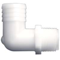 ELBOW NYLON 1"BARB X 3/4 MPT