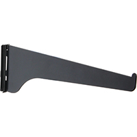 12" Black Shelf Bracket