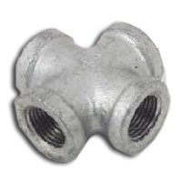 CROSS MALLEABLE GALV 2IN