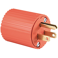 Eaton Wiring Devices 6867-BOX Electrical Plug, 2 -Pole, 15 A, 125 V, NEMA: