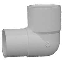 ELBOW 90 DEG ST PVC SLP 1 IN