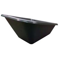 TRAY POLY WHEELBARROW BLK 8CF