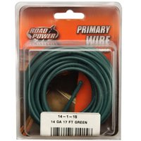 CCI 56421933 Primary Wire, 14 ga Wire, 60 VDC, Copper Conductor, Green