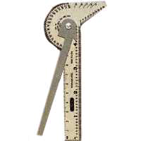 16ME POCKET RULE/GAUGE