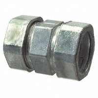 Halex 90222 Compression Coupling; 3/4 in; Zinc