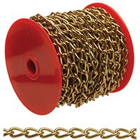 CHAIN TWIST BRASS NO 200 49FT