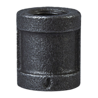 1/4"FIP PIPE COUPLING BLACK