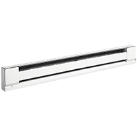 HEATER BASEBOARD SS 4FT WHITE