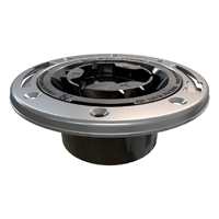 CLOSET FLANGE EASY TRAP ABS