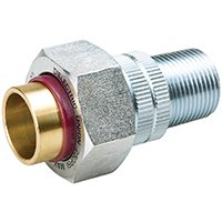 DIELECT UNION 3/4MIP X 3/4SWT