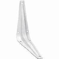 10 X 12 WHITE SHELF BRACKET EA