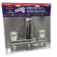 CHROME TUB & SHOWER DIVERTER