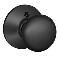 KNOB DUMMY PLYMOUTH MATTE BLK