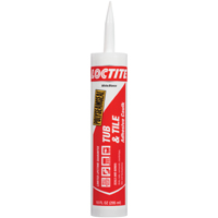 CAULK ADH TUB TILE WHITE 10OZ