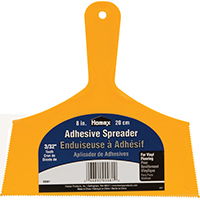 ADHESIVE SPREADR 8IN 3/32NOTCH