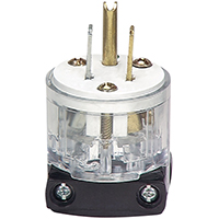 Eaton Wiring Devices WD8266 Electrical Plug, 2 -Pole, 15 A, 125 V, NEMA: