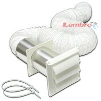 LAM-266W BATHROOM VENT KIT 4X8 W