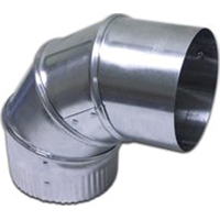 ELBOW VENT ALUMINUM ADJ 4IN