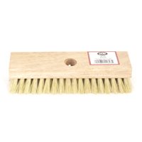 DQB 11643 Acid Scrub Brush, 8 in Brush, 1-1/16 in L Trim, Hardwood Handle, 8