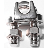 CABLE CLAMP WIRE SS 1/8
