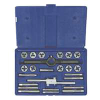 TAP&HEX DIE SET 24PC FRACTION