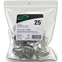 CLAMP HOSE NIC-SS 1IN TO 2INCH