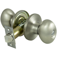 KNOB PRIVACY EGG SHAPE SATIN