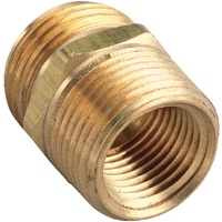 WATERMASTER 3/4" MHT X 3/4" MNP X 1/2" FNP HOSE THREAD