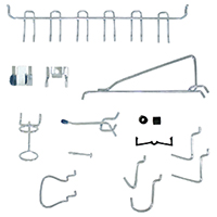 47pc Pegboard Hook Assortment