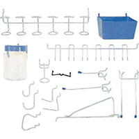 PEGBOARD HOOK KIT 43 PIECE