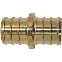 APXC3434 COUPLER PEX 3/4BRASS