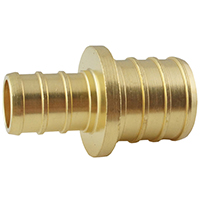 COUPLER PEX 1/2INX3/4IN BRASS