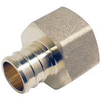 ADAPTER PEX 3/4IN BRASS FEMALE