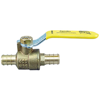 BALL VALVE 1/2 PEX BRASS