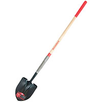 SHOVEL DIG LH WD BLD RND PT