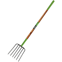 MANURE FORK 6 TINE