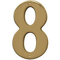 5" Pol Brass House #8