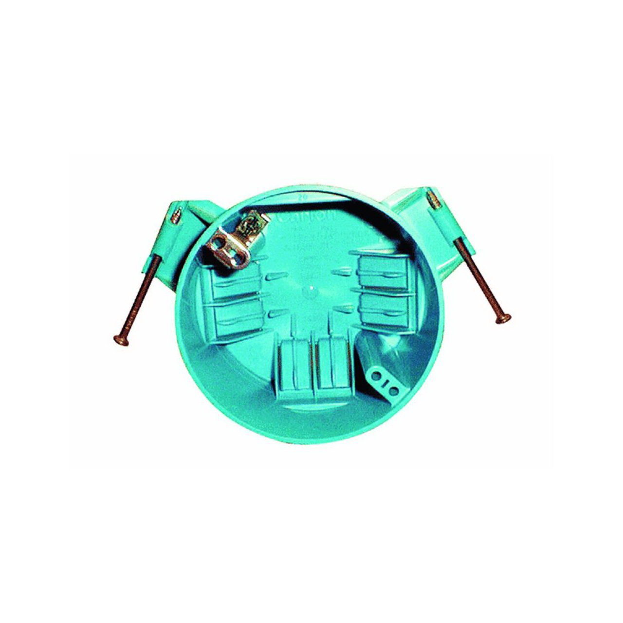 4"ROUND PVC BOX 20 CU NAIL-ON