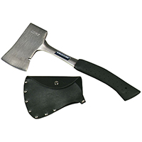 AS11/4 AXE CAMP STEEL W/SHEATH
