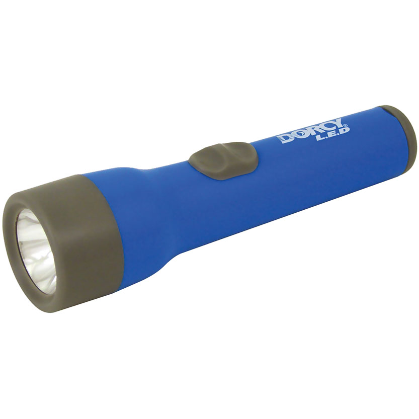 Dorcy 41-2461 Flashlight, AA Battery, Alkaline Battery, LED Lamp, 50 Lumens,